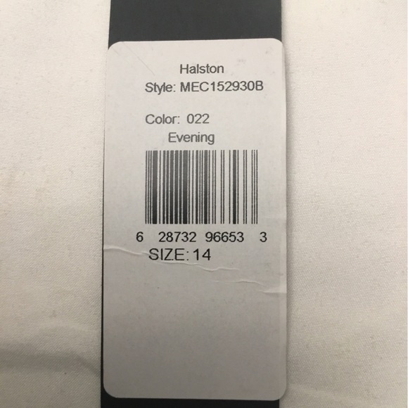 HALSTON EVENING DRESS - Picture 8 of 15